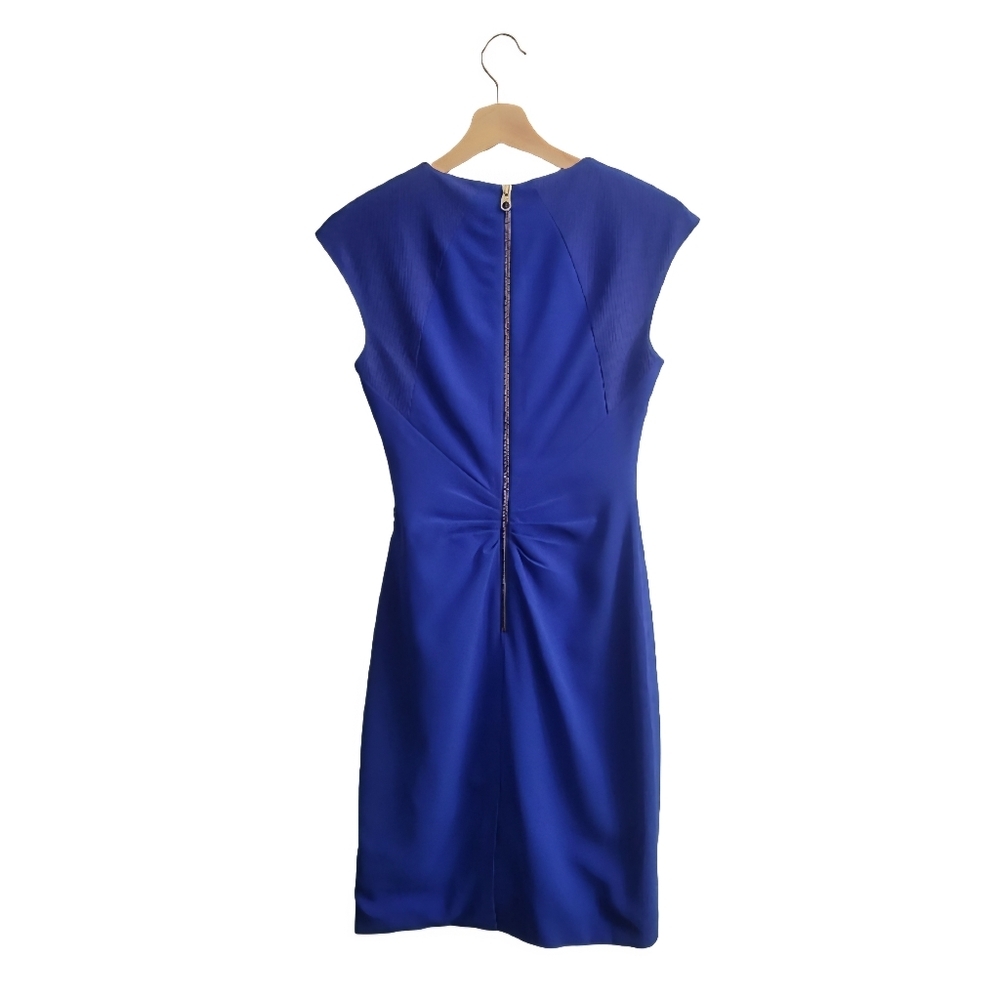 TED BAKER LONDON Sheath Midi Dress Size 1 - US 2-4 Wedding Guest - Picture 2 of 12